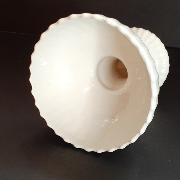 Vintage Cherub Compote Vase by Lefton - Picture 4 of 6